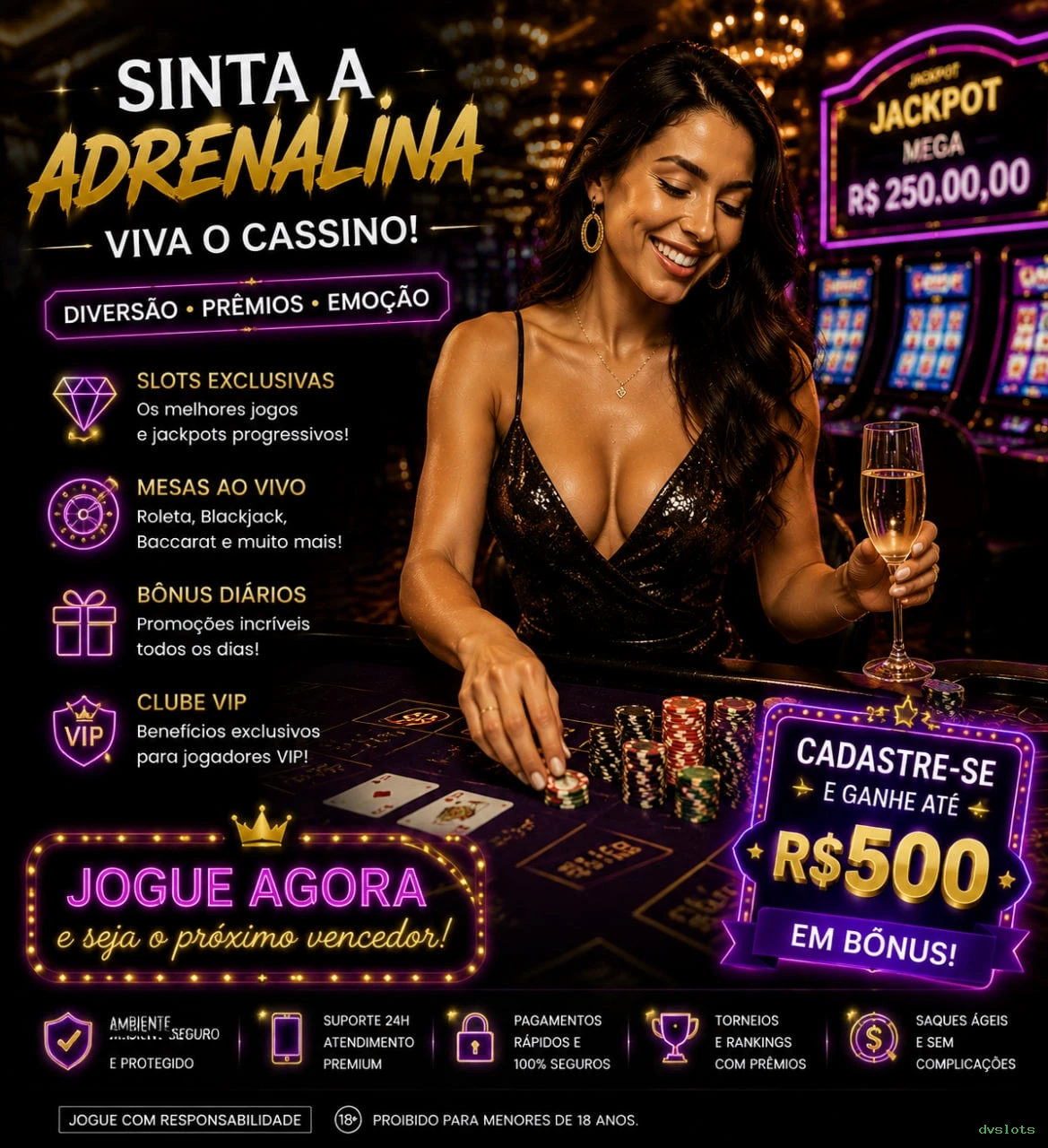 APK oficial da dvslots para Android
